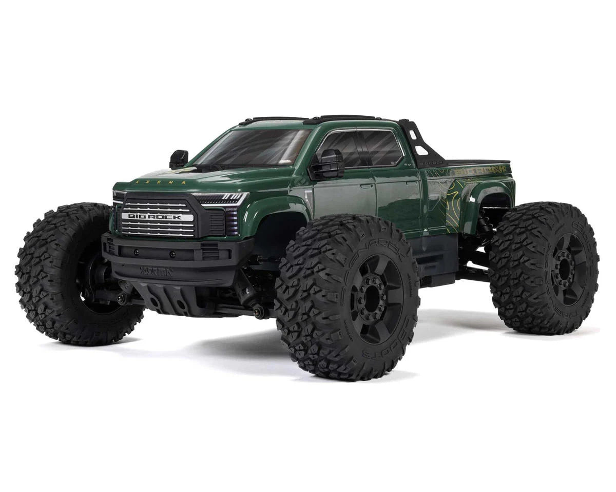 1/10 BIG ROCK 223S DSC 4X4 RTR Brushless Monster Truck, Green